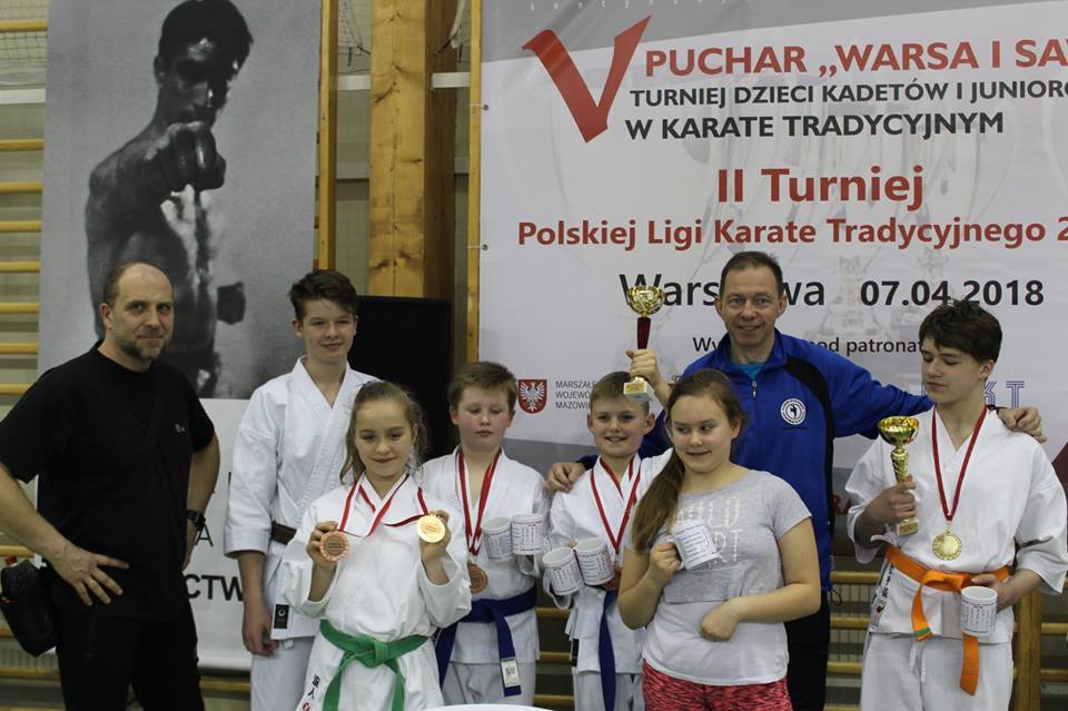 V Puchar Warsa i Sawy w Karate Tradycyjnym, Warszawa 7 kwietnia 2018 r.