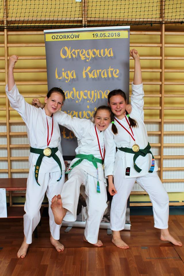 Okręgowa Liga Karate, Ozorków 19 maja 2018 r.