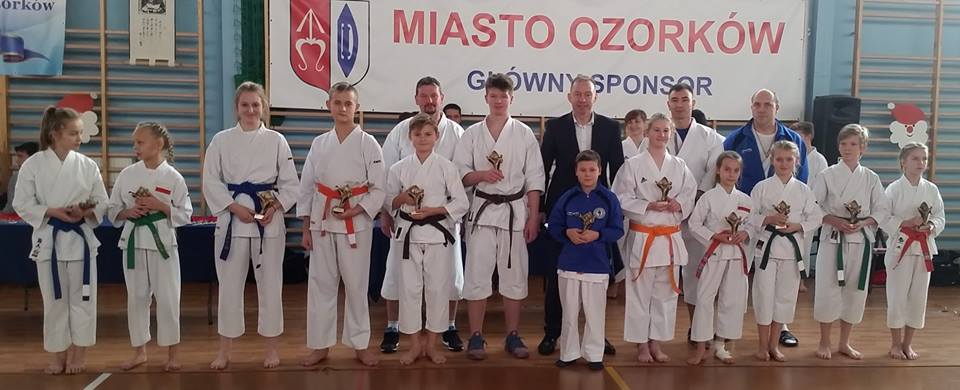 Gwiazdkowy Turniej Karate – Ozorków, 1 grudnia 2018 r.